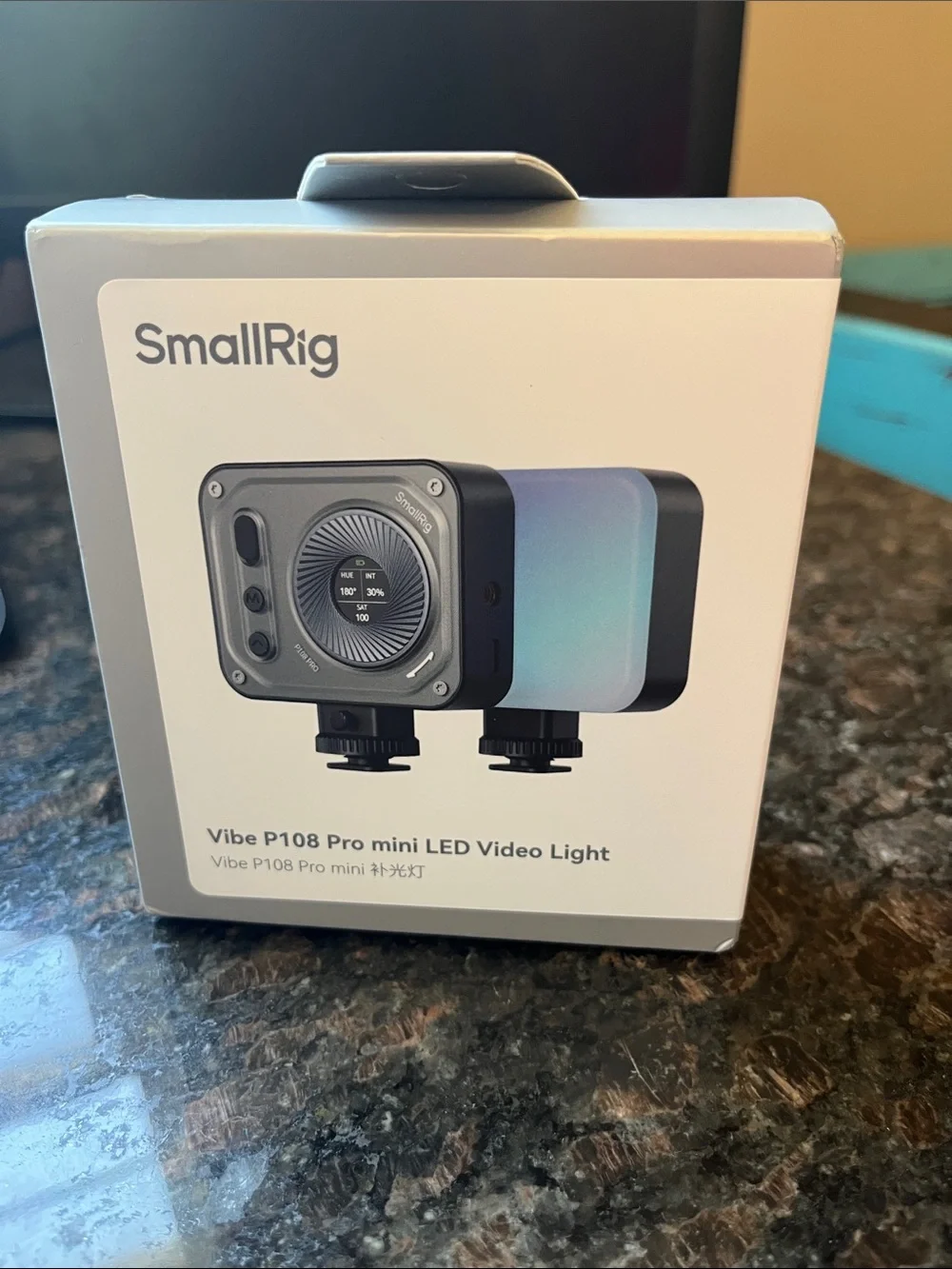 Vibe P108 Pro Mini LED Video Light - Black/Blue